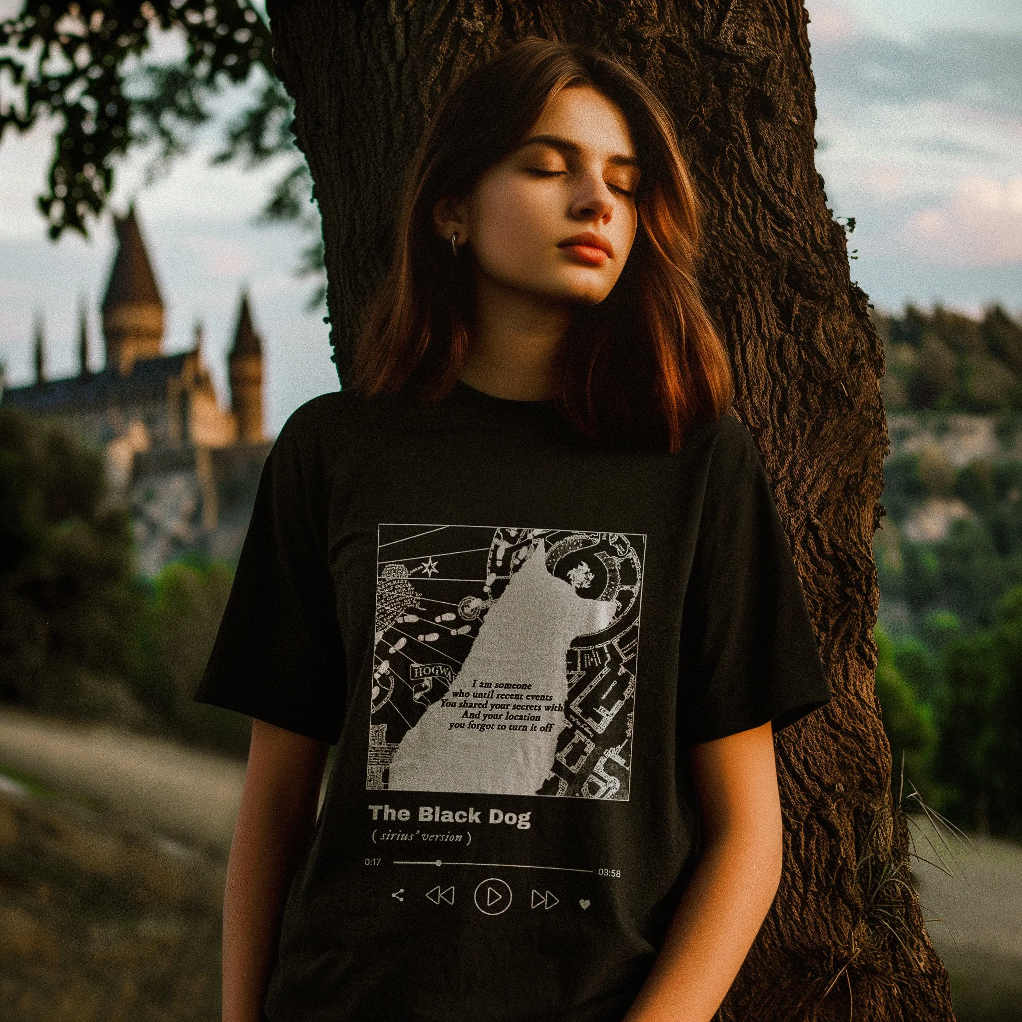 The Black Dog (Sirius' Version) Garment Dyed Tee
