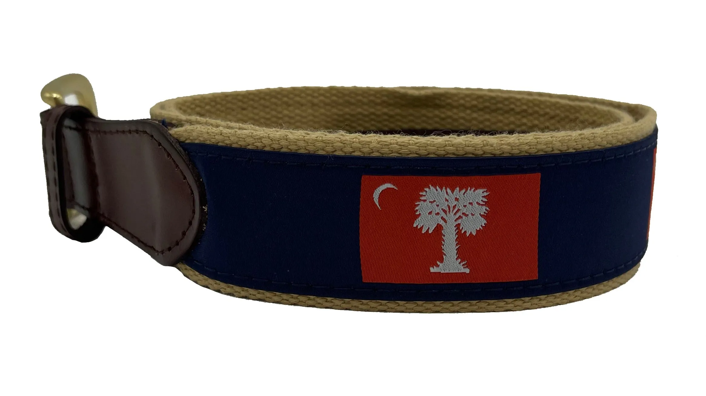The Citadel Big Red - Officially Licensed - Canvas Ribbon Belt