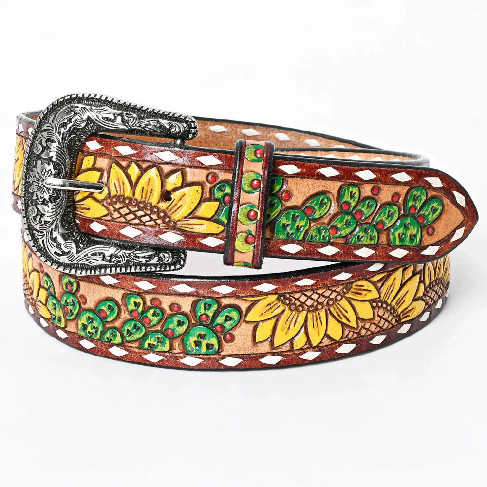 The High Desert Buckstitch Belt