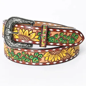 The High Desert Buckstitch Belt