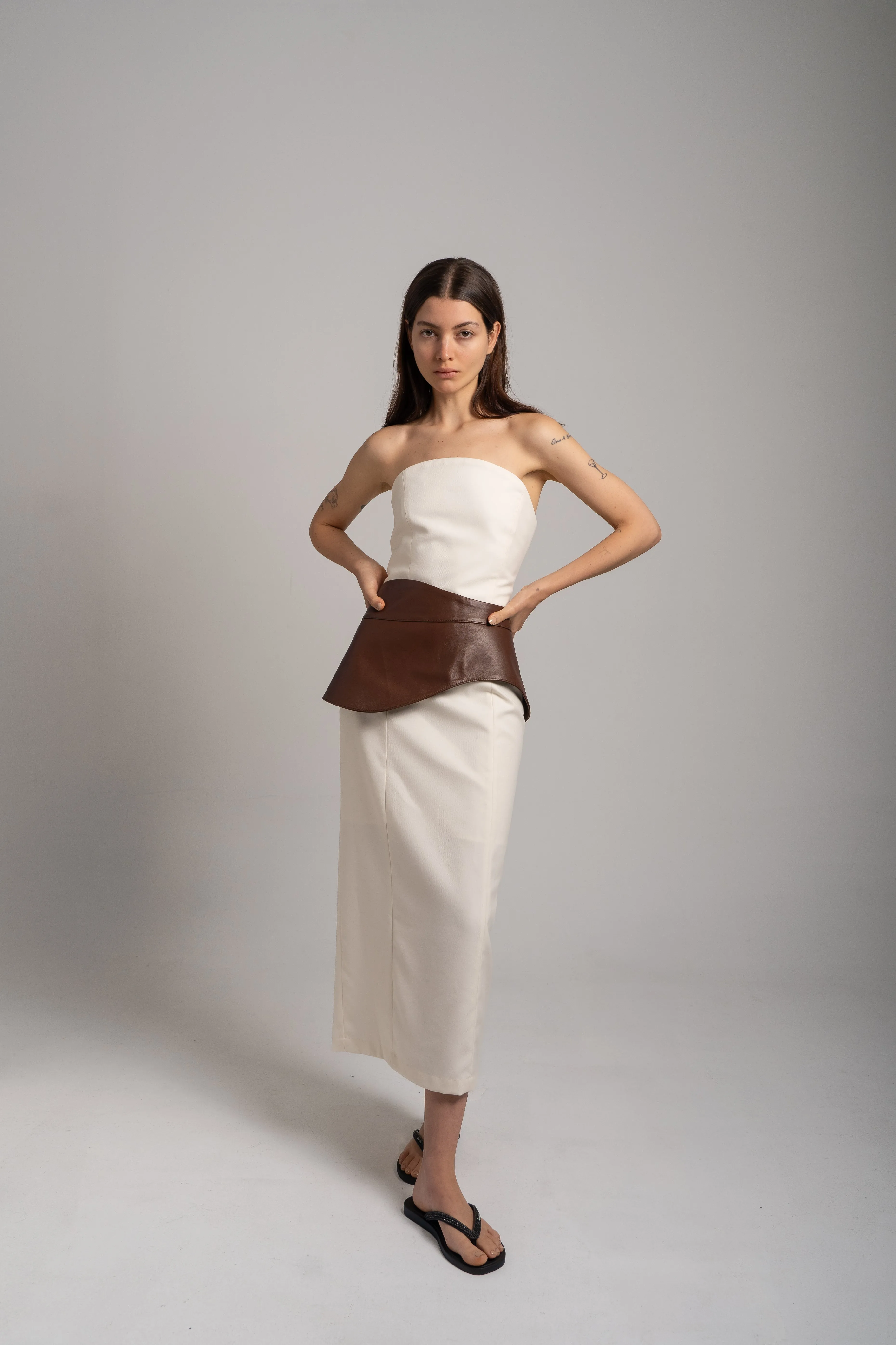 The Leather Wave Belt