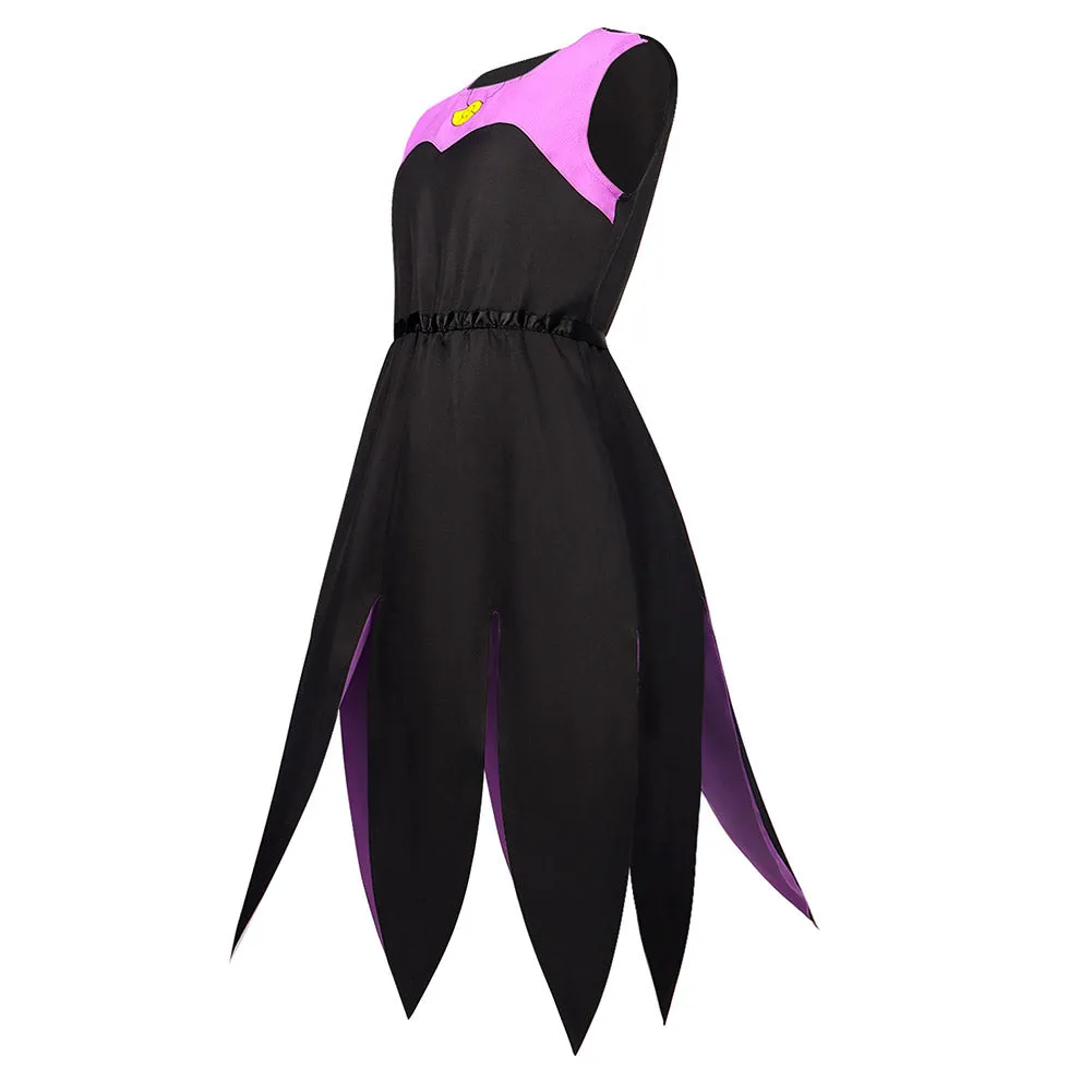 The Little Mermaid Ursula Kids Children Girls Cosplay Costume Outfits Halloween Carnival