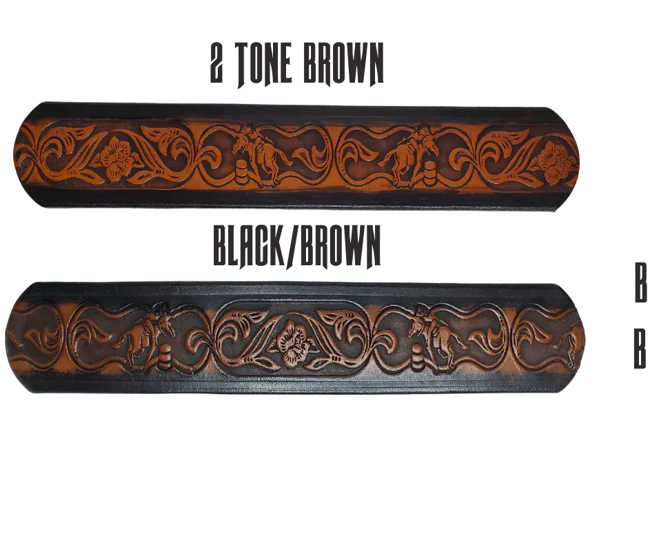 The "Barrel Racer" Leather Belt