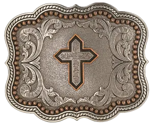 The "Wonderous Cross" Western Buckle