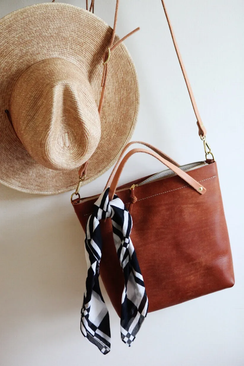 the zippered satchel