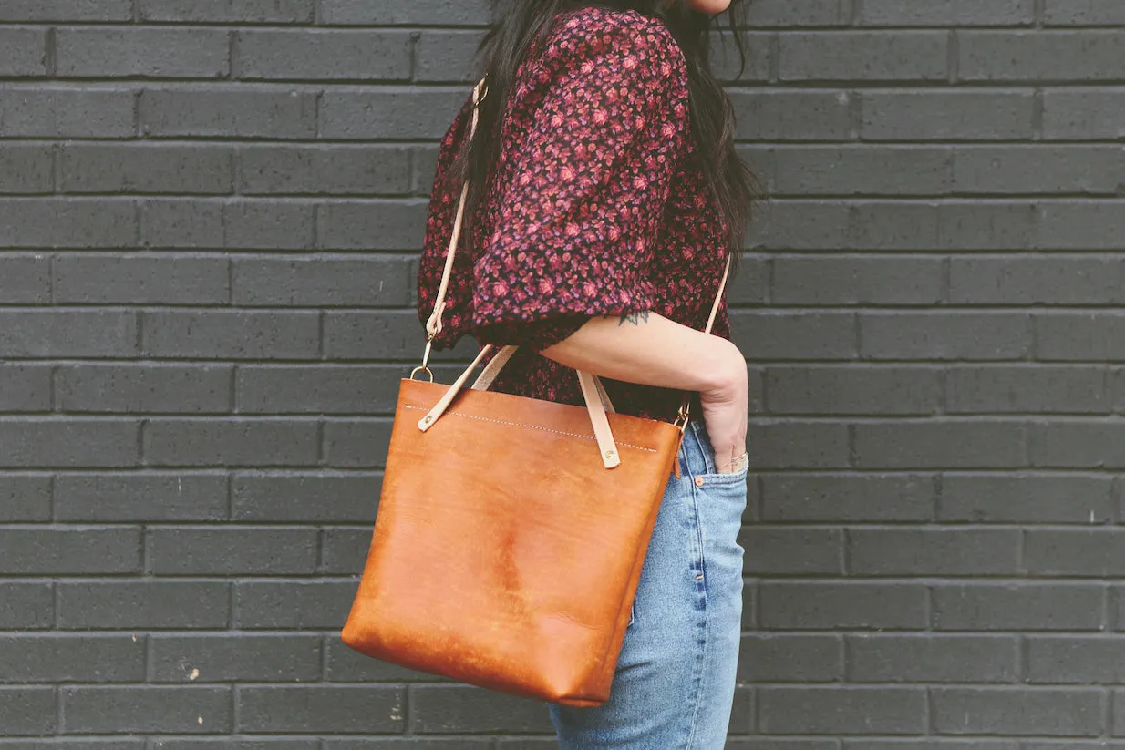 the zippered satchel