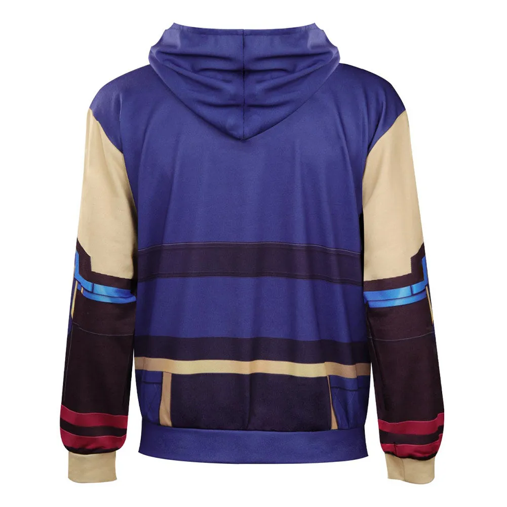Thor: Love and Thunder Thor Cosplay Hoodie Pullover Outfits Halloween Carnival Suit