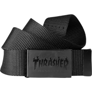 Thrasher Flames Belt  - Black -