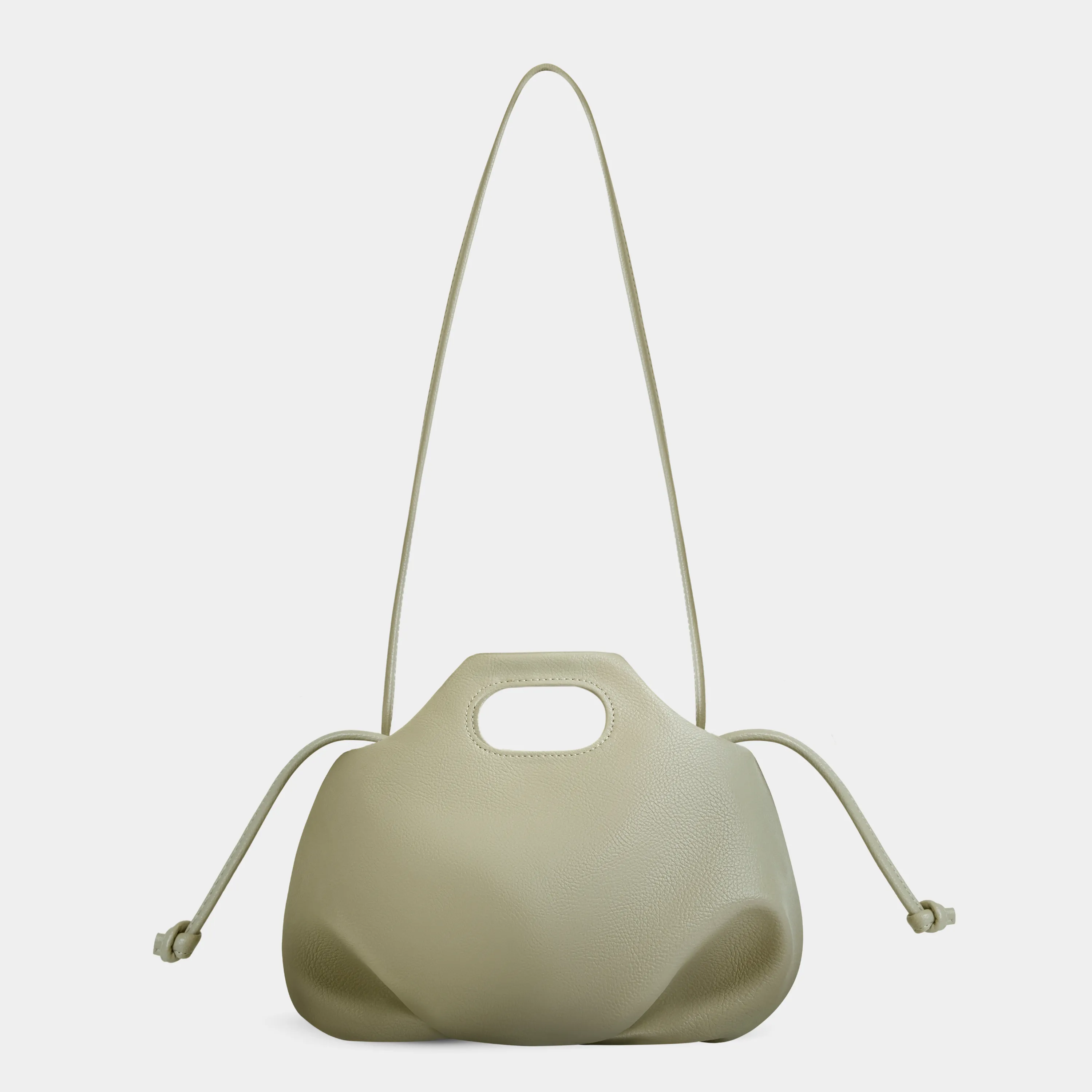 Túi xách Flower M (Medium) 2 DÂY màu Beige