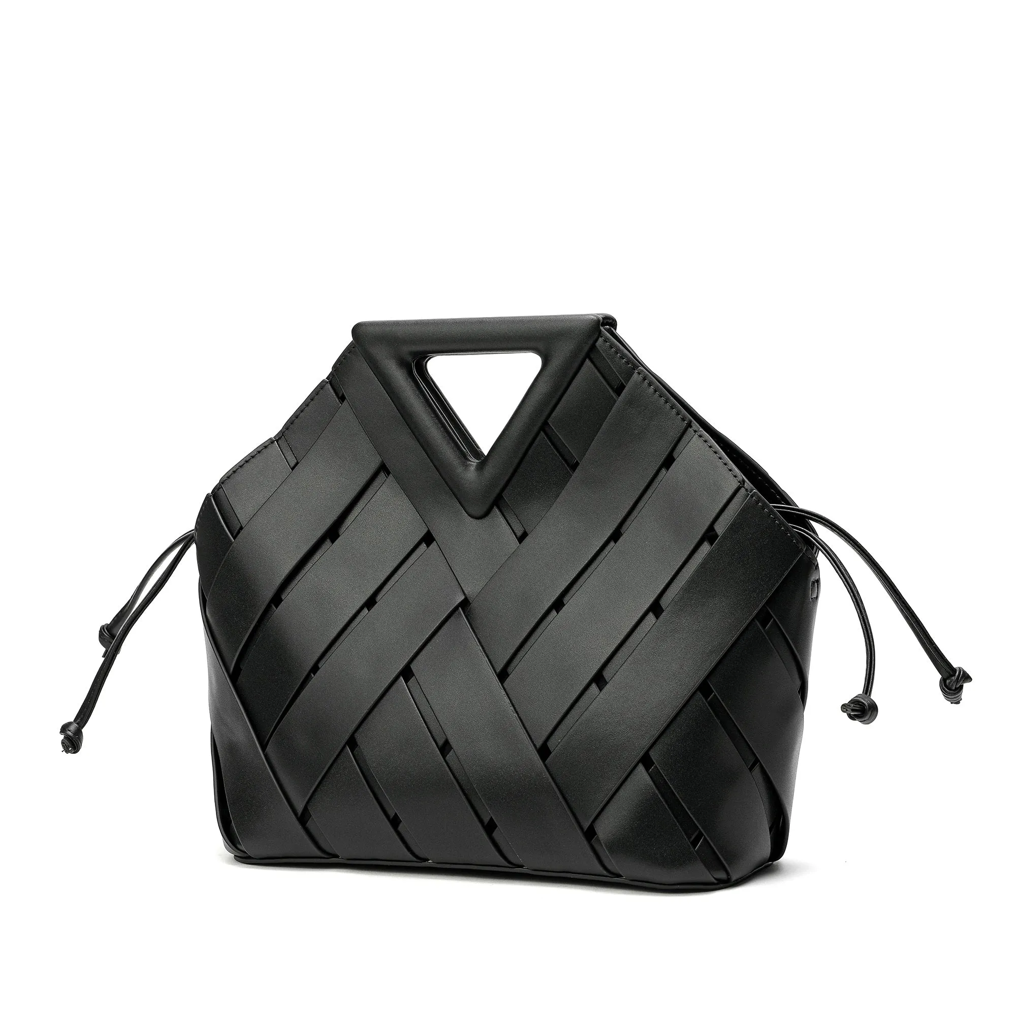 Tiffany & Fred Smooth & Perforated Leather  Bag
