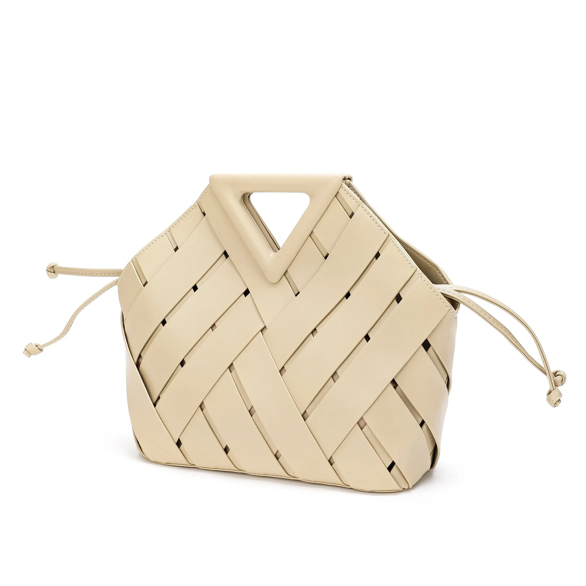 Tiffany & Fred Smooth & Perforated Leather  Bag