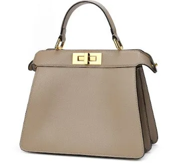 Tiffany & Fred Smooth Nappa Leather Satchel/Should