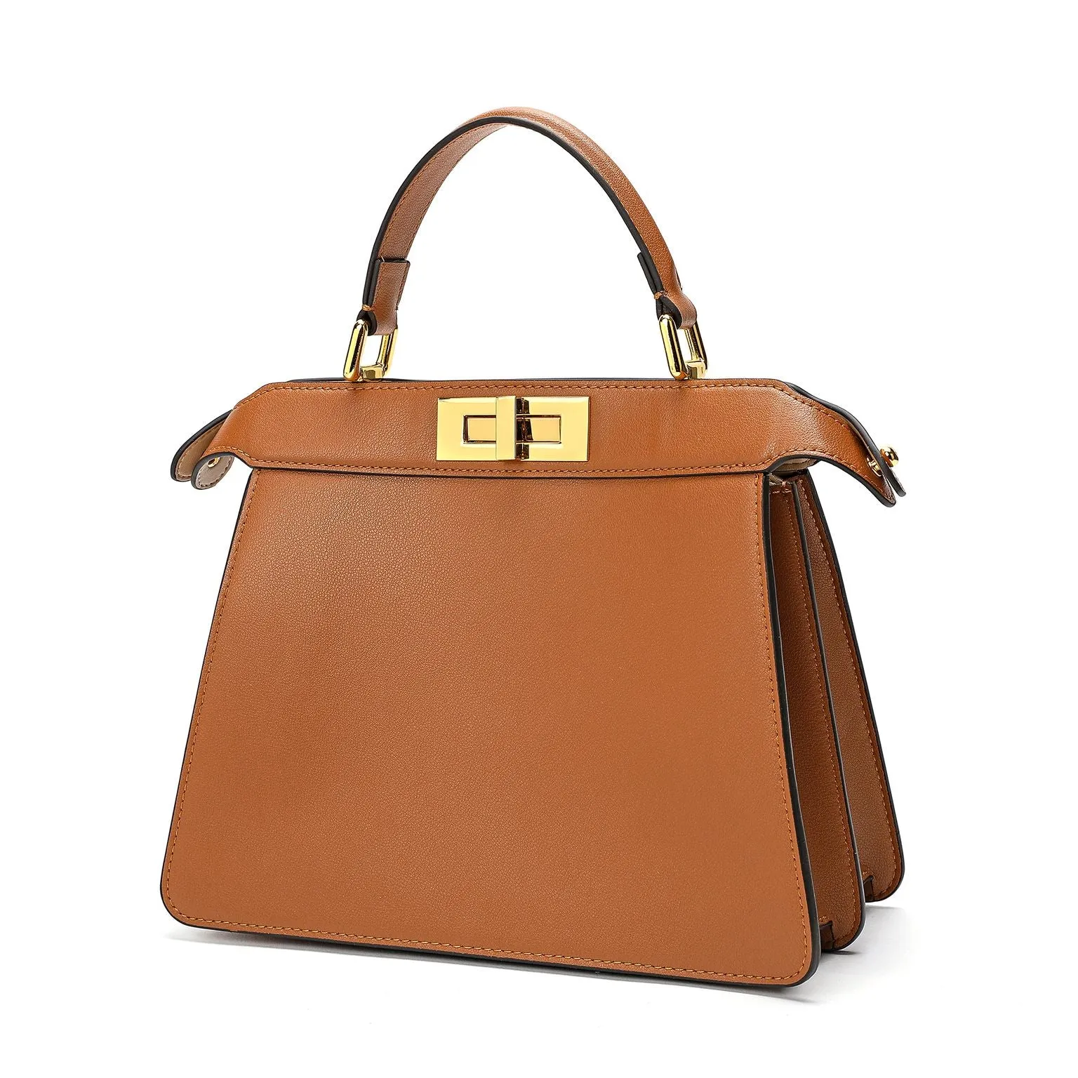 Tiffany & Fred Smooth Nappa Leather Satchel/Should