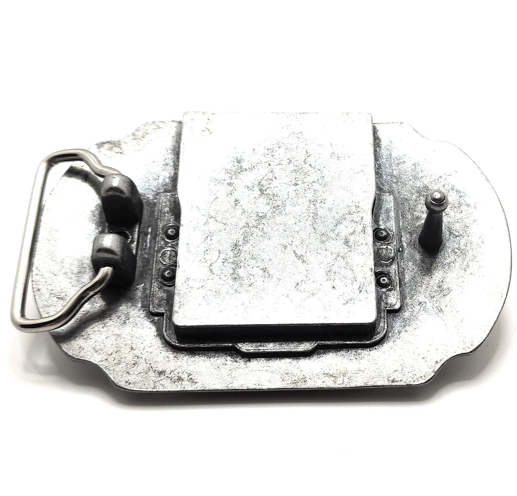 Tiger Revolvers Lighter Belt Buckle / Roaring Tiger Lighter Belt Buckle
