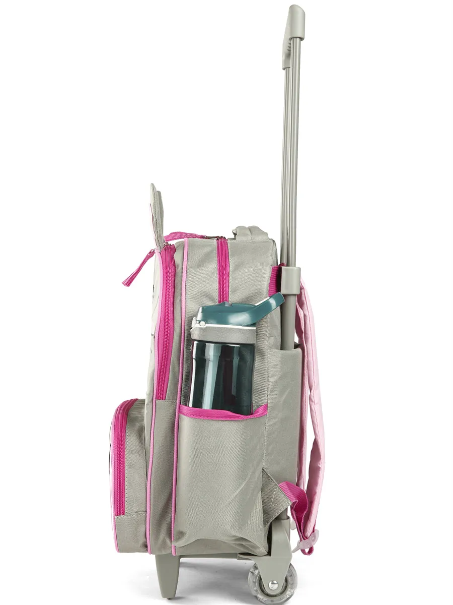 Tilami Fox 16 inch Double Handle Rolling Backpack