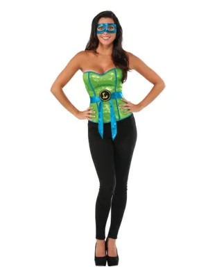 Tmnt Leonardo Sequin Corset Size S