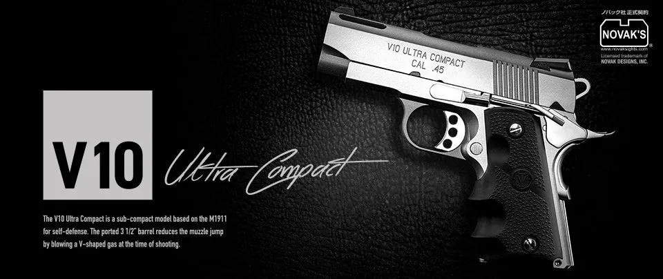 Tokyo Marui V10 Ultra Compact GBB Pistol (Silver)