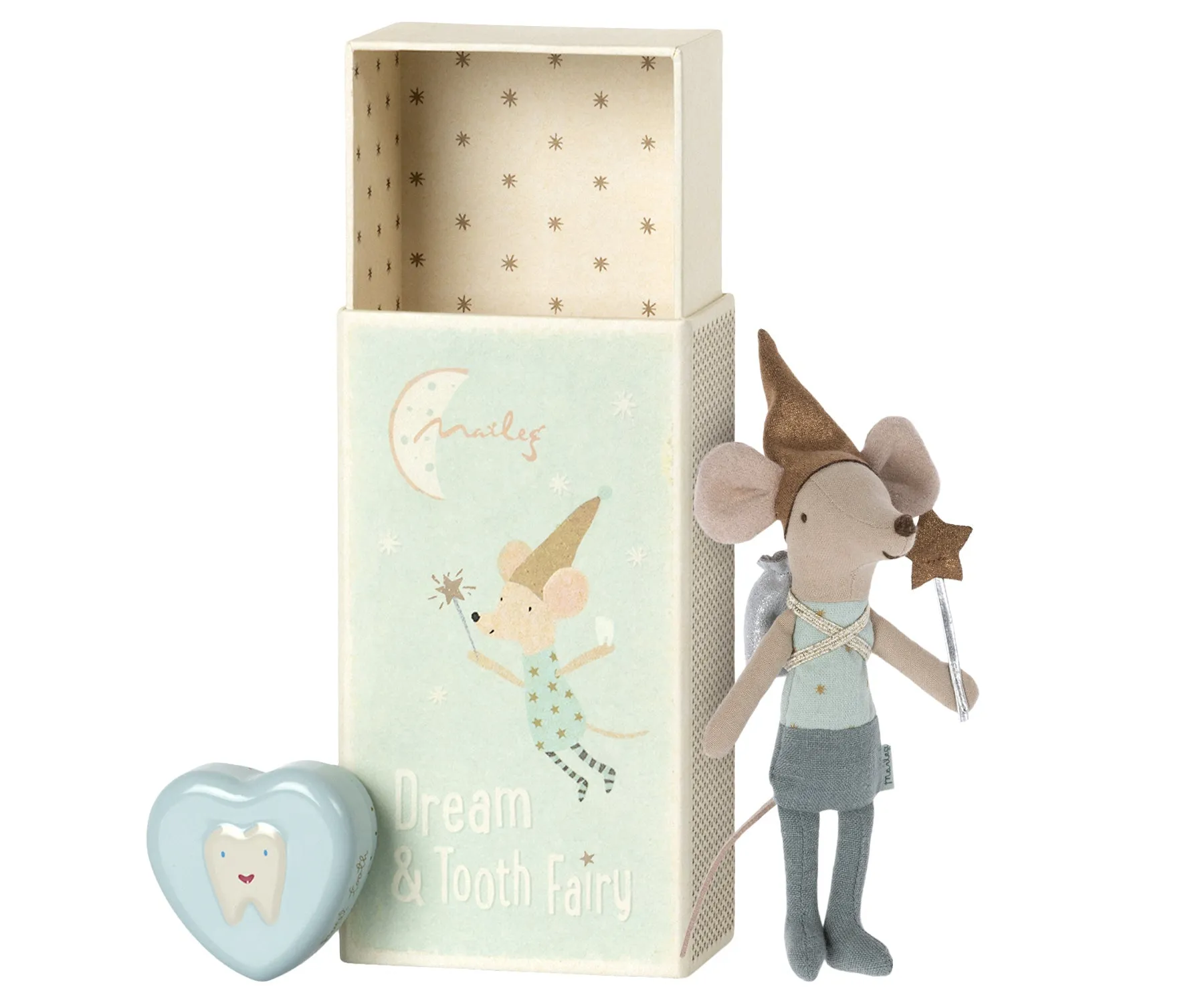 Tooth Fairy Mouse in Matchbox by Maileg