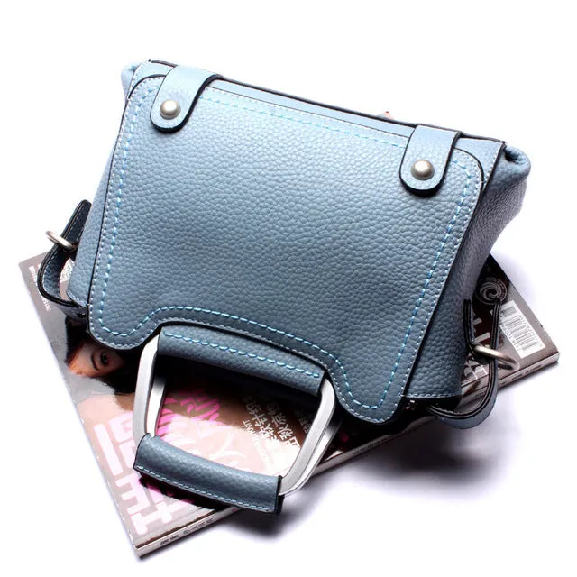Top-Handle / Crossbody Bag  <br>Genuine-Leather