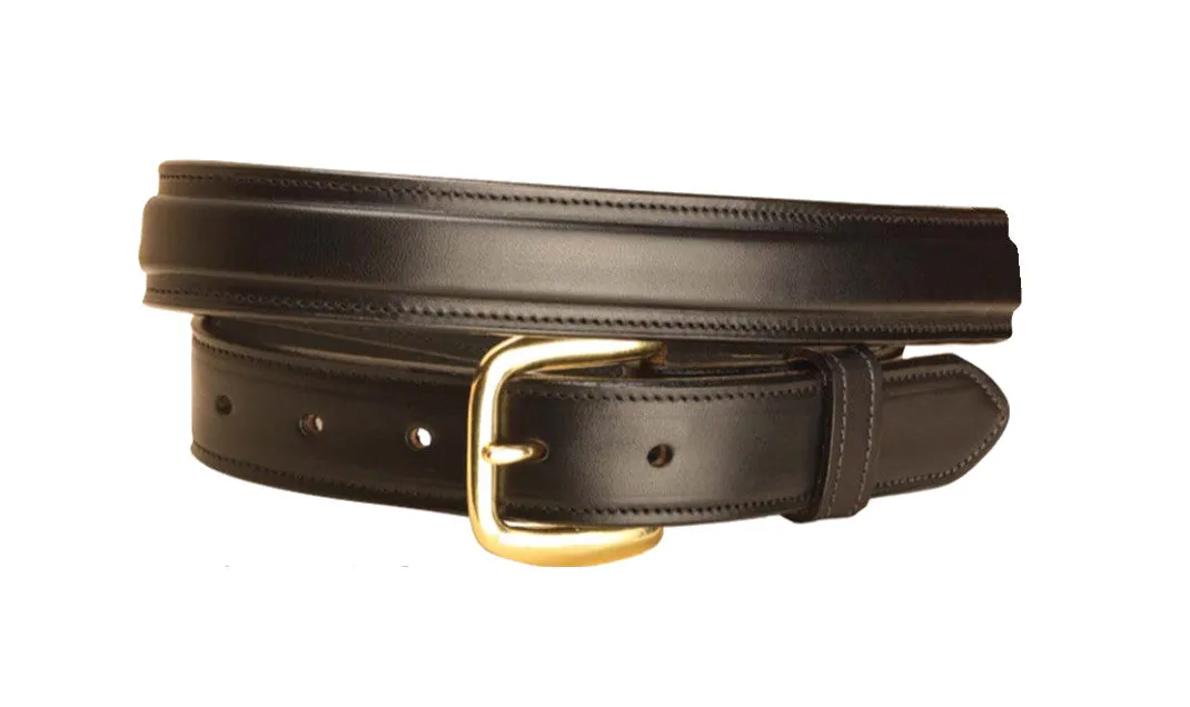 Tory Leather 1 1/4" Plain Raised Belt