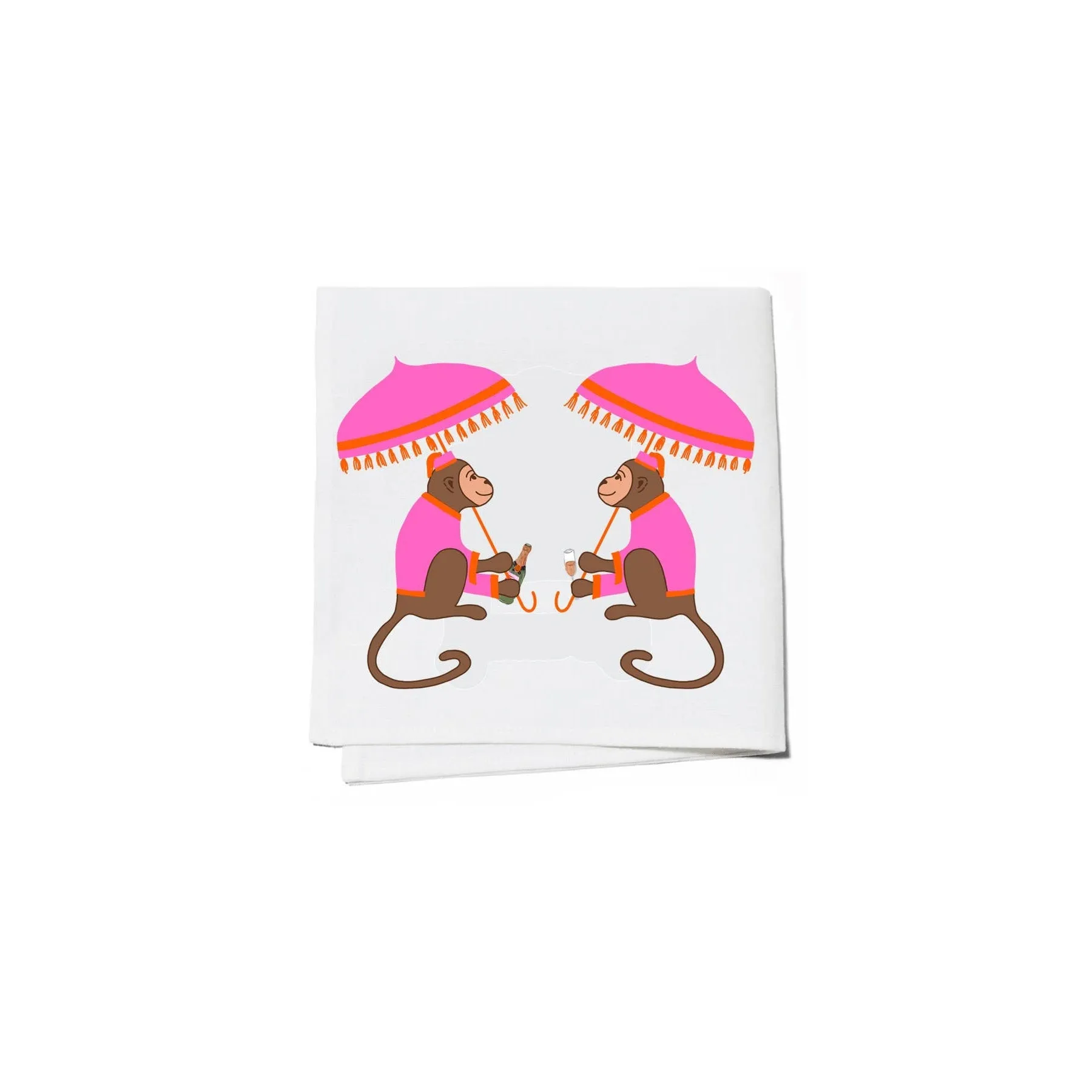 Toss Designs - Cocktail Napkins - Monkey Business