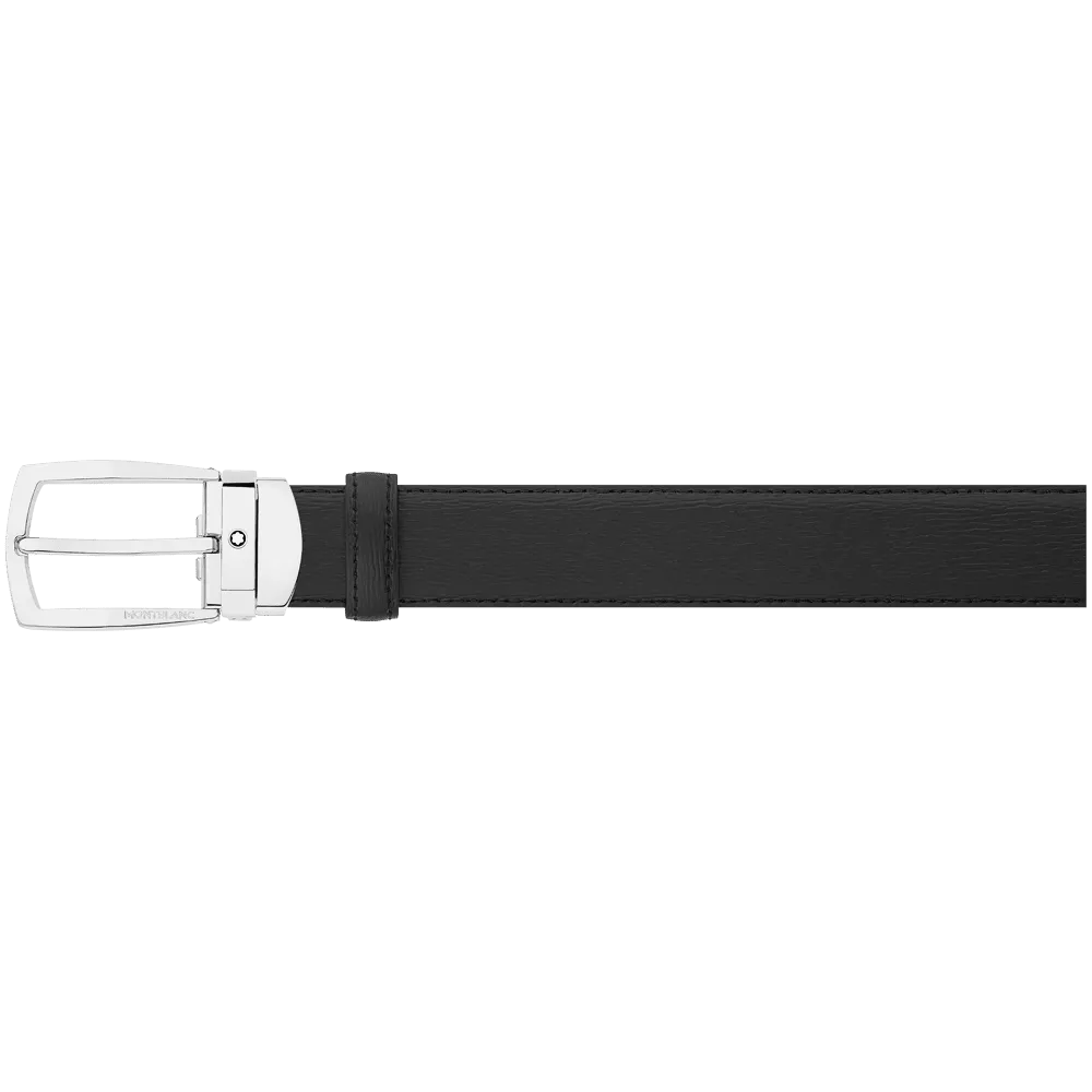 Trapeze Shiny Stainless Steel Pin Buckle Belt