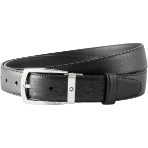 Trapeze Shiny Stainless Steel Pin Buckle Belt