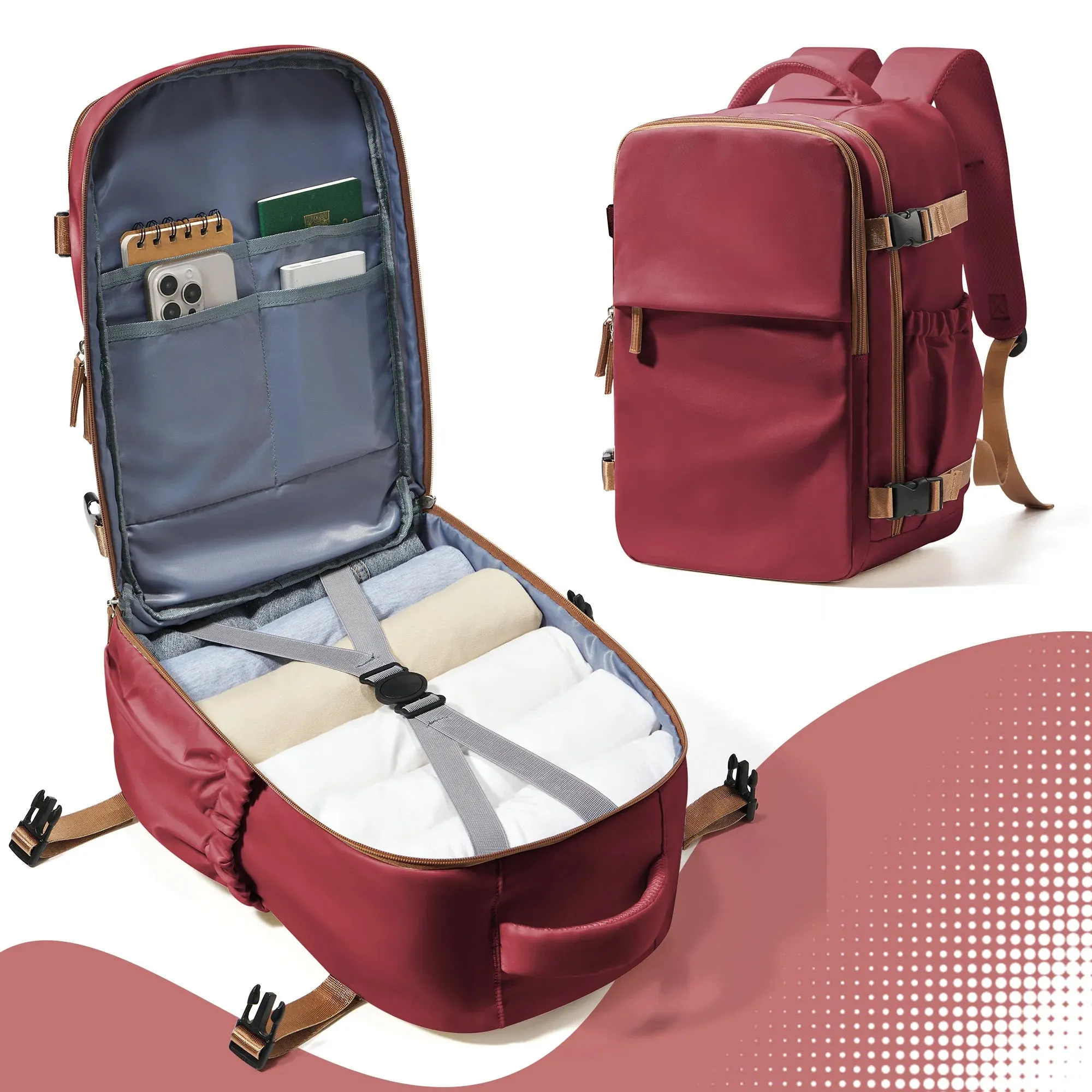Travel Backpack Cabin Bag for Carry-Ons