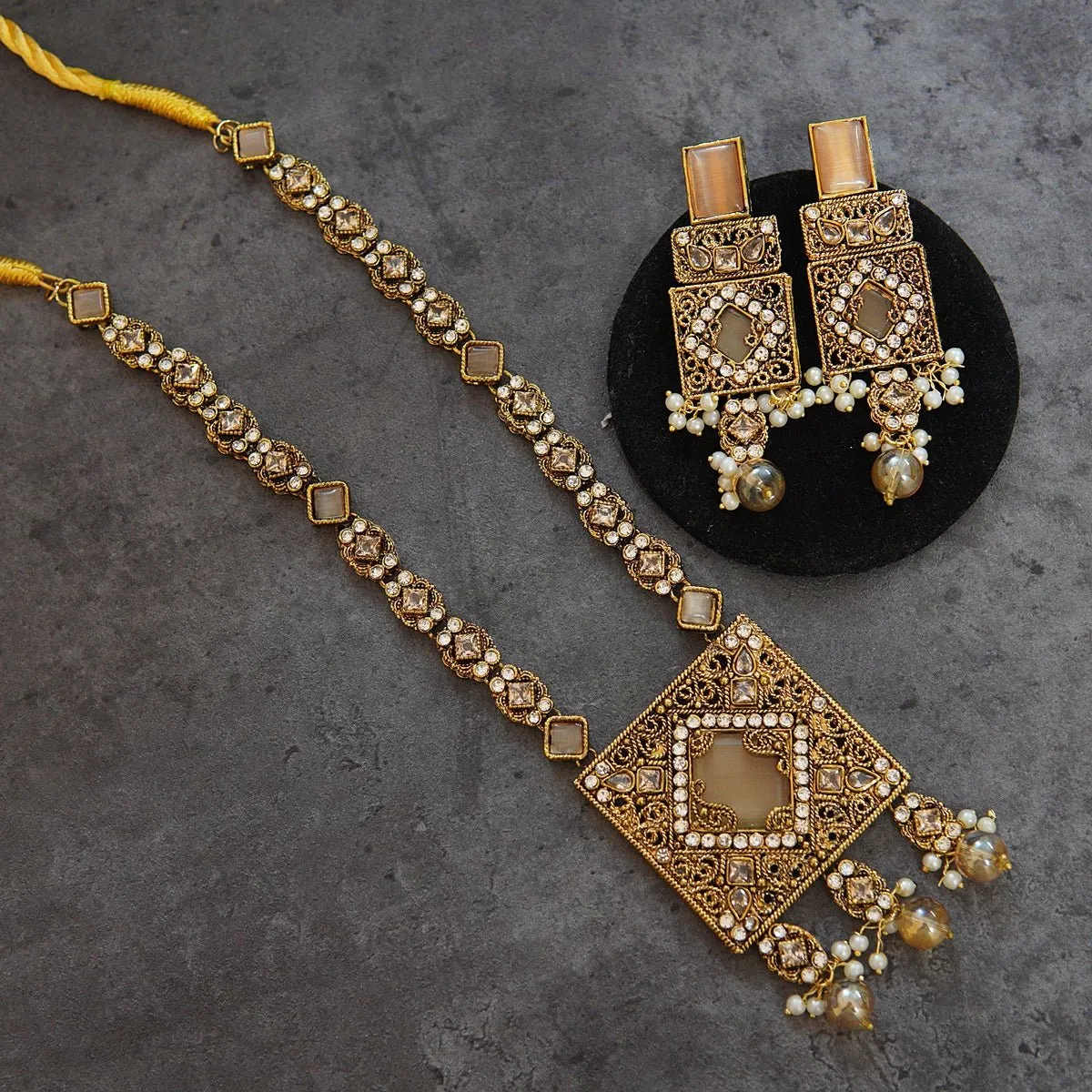 Turkish Gemstone Designer Mala Set