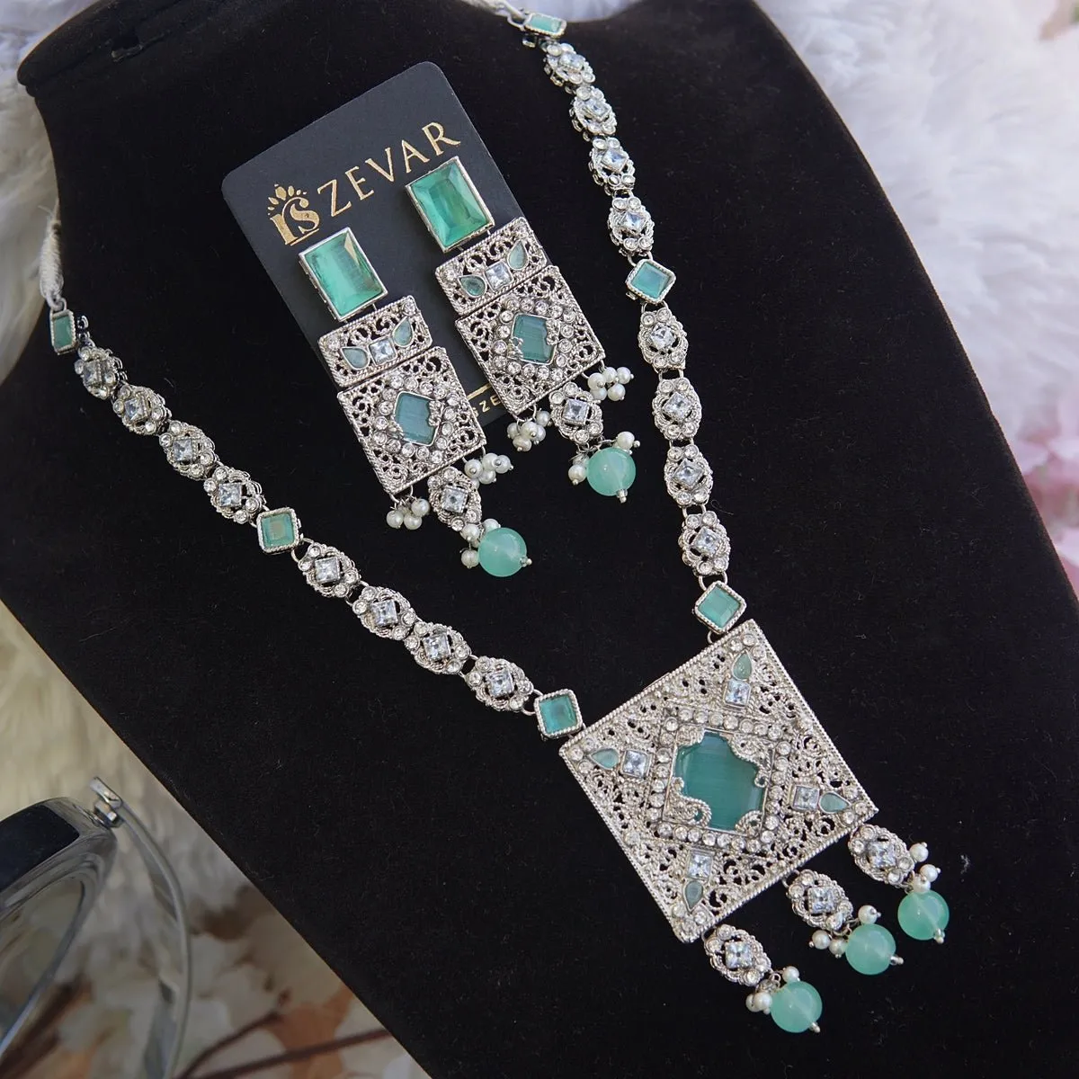 Turkish Gemstone Designer Mala Set