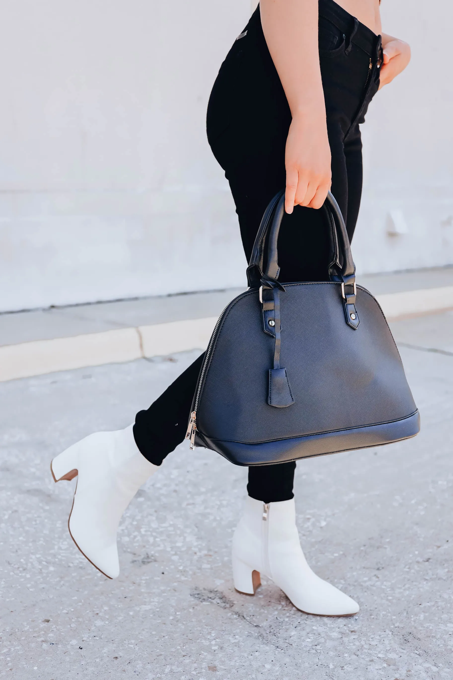 Turnin' Every Head Satchel x Wallet - Black