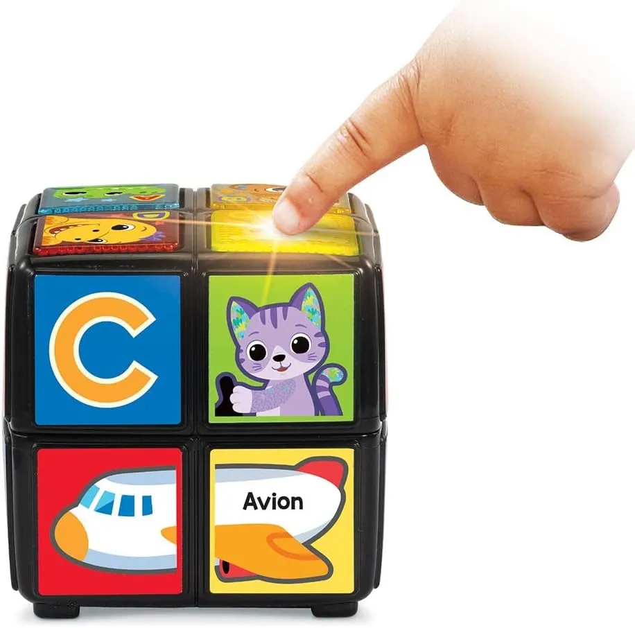 Twist and Teach Animal Cube
