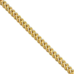 Two-Tone Lightweight Franco Chain (10K)