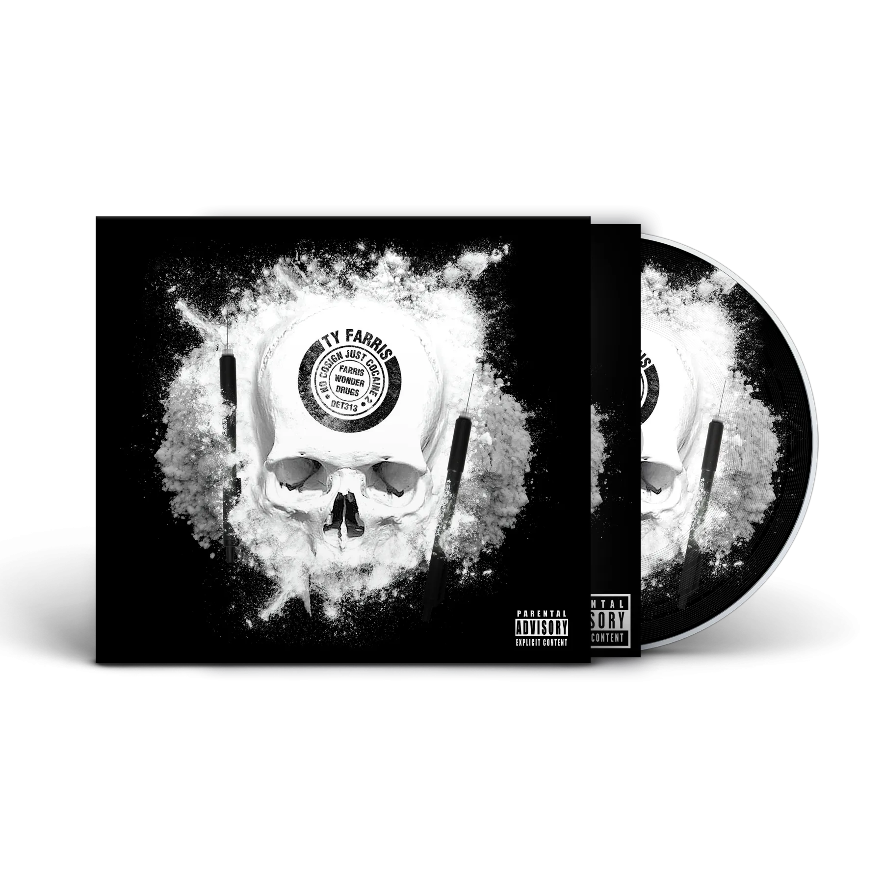 Ty Farris - No Cosign Just Cocaine 2 Digipak With 4 Page Booklet