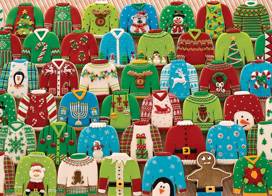 Ugly Xmas Sweaters 1000pc Compact Puzzle