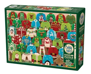 Ugly Xmas Sweaters 1000pc Compact Puzzle