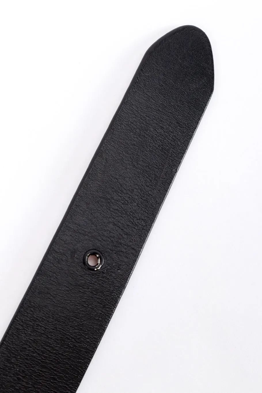 Unicorn Buckle Leather Belt