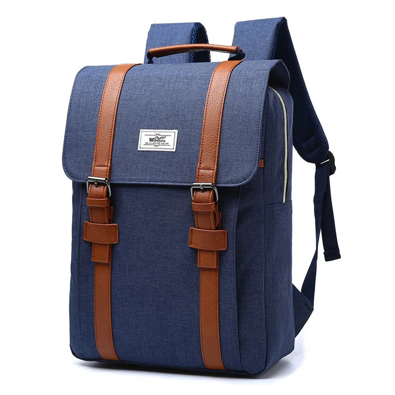 Unisex Fashion Leisure Nylon Laptop Backpack