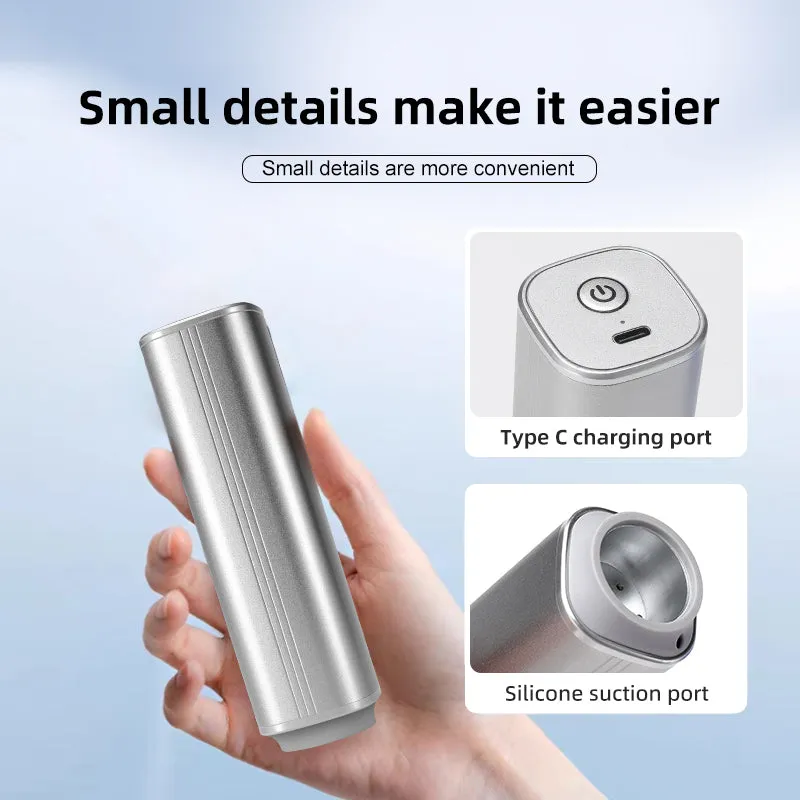 Vacuum Sealer, Handheld Compact Vacuum Sealer, Vacuum Pump for Food Fresh & Save Meal Prep Sous Vide