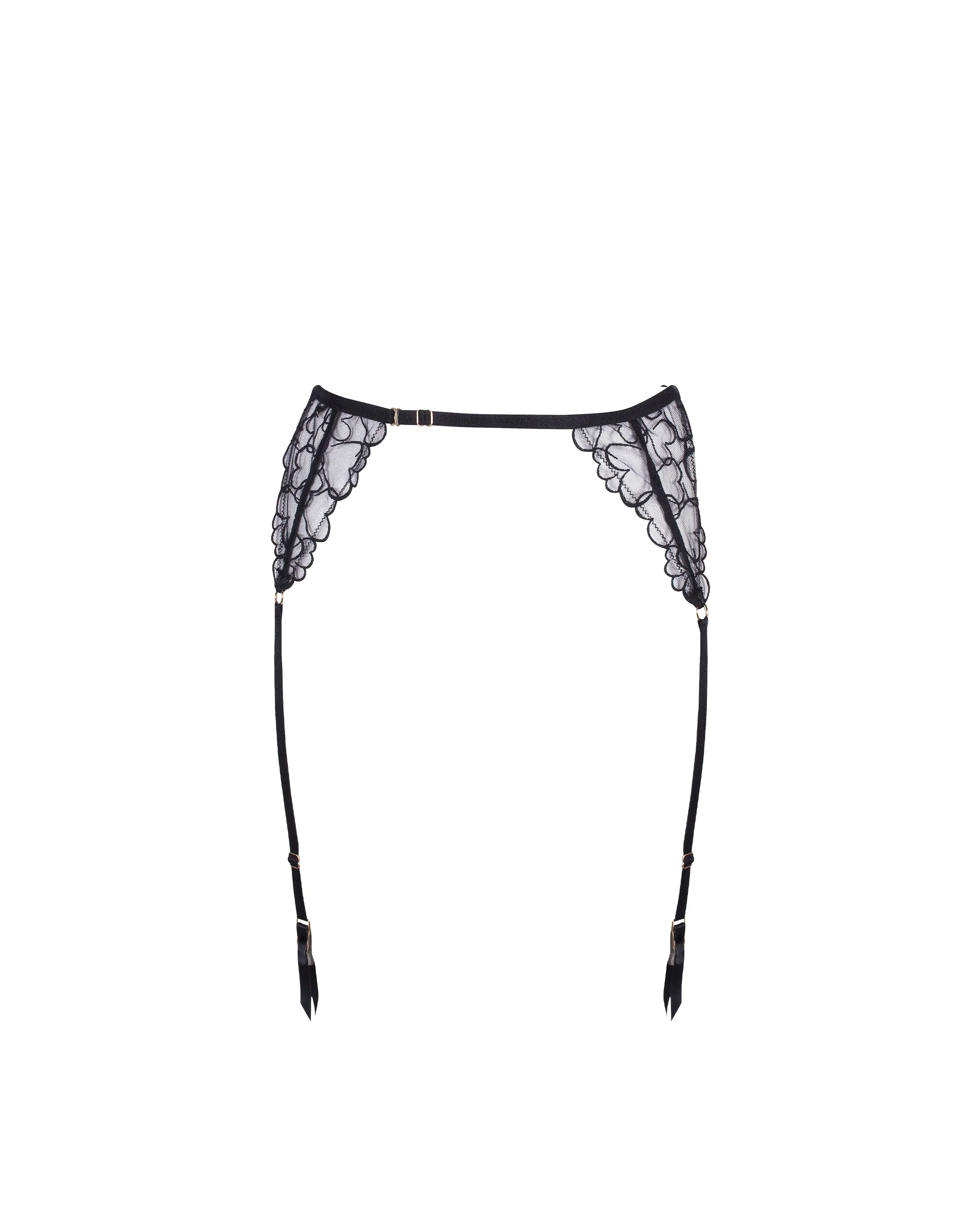 Valentina Garter Belt Black