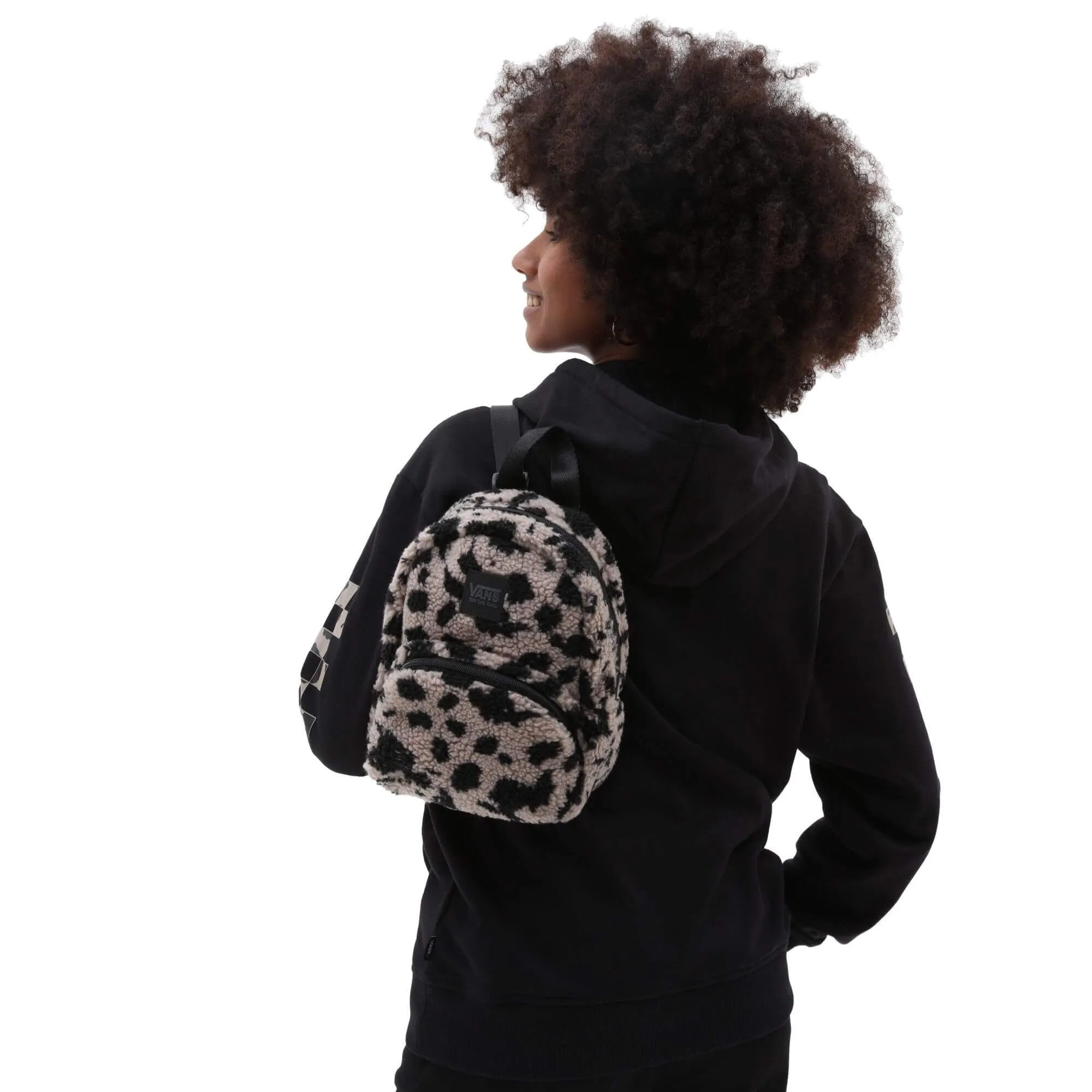 Vans Black Sheep Backpack Dotty Animal Cobblestone/Black