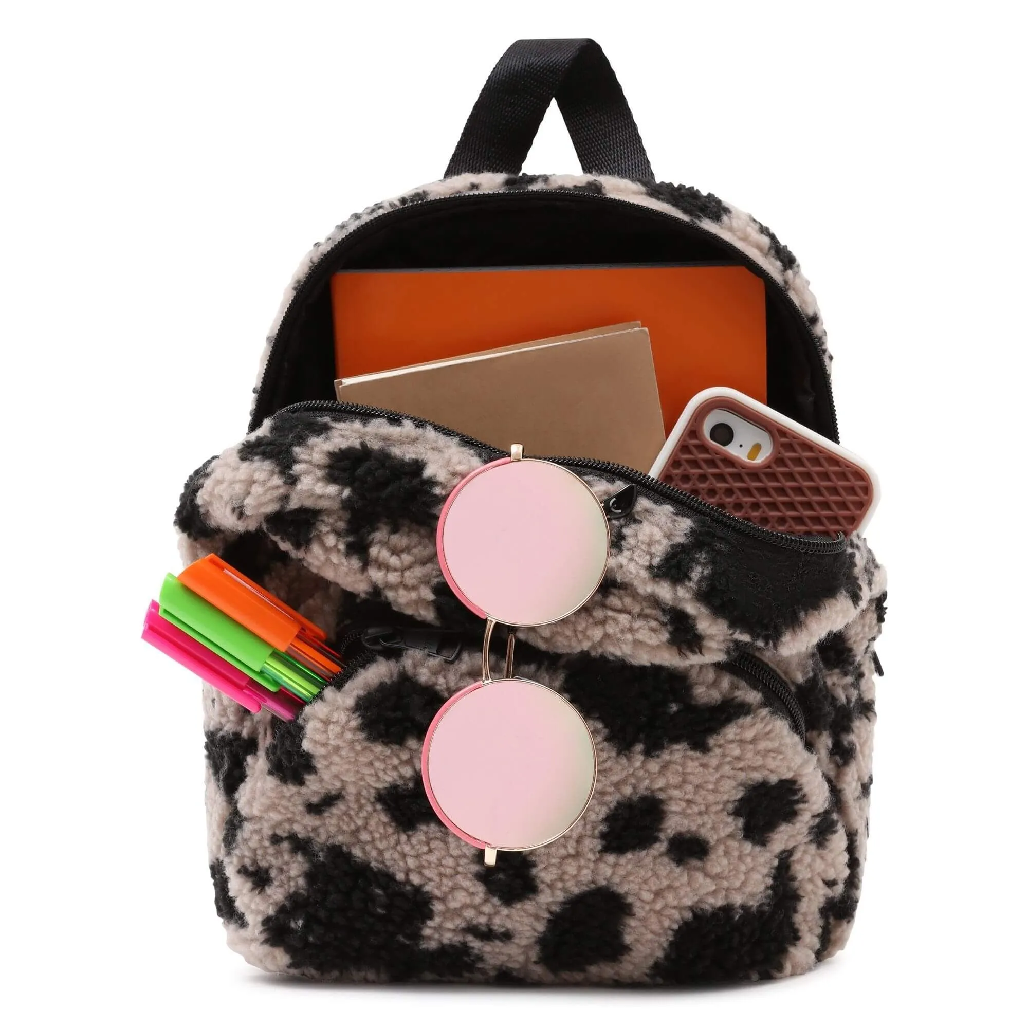 Vans Black Sheep Backpack Dotty Animal Cobblestone/Black