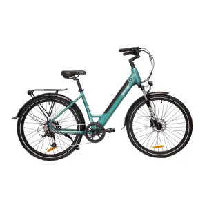 Velectrix Urban  ST Electric City Bike 461Wh Battery Ocean