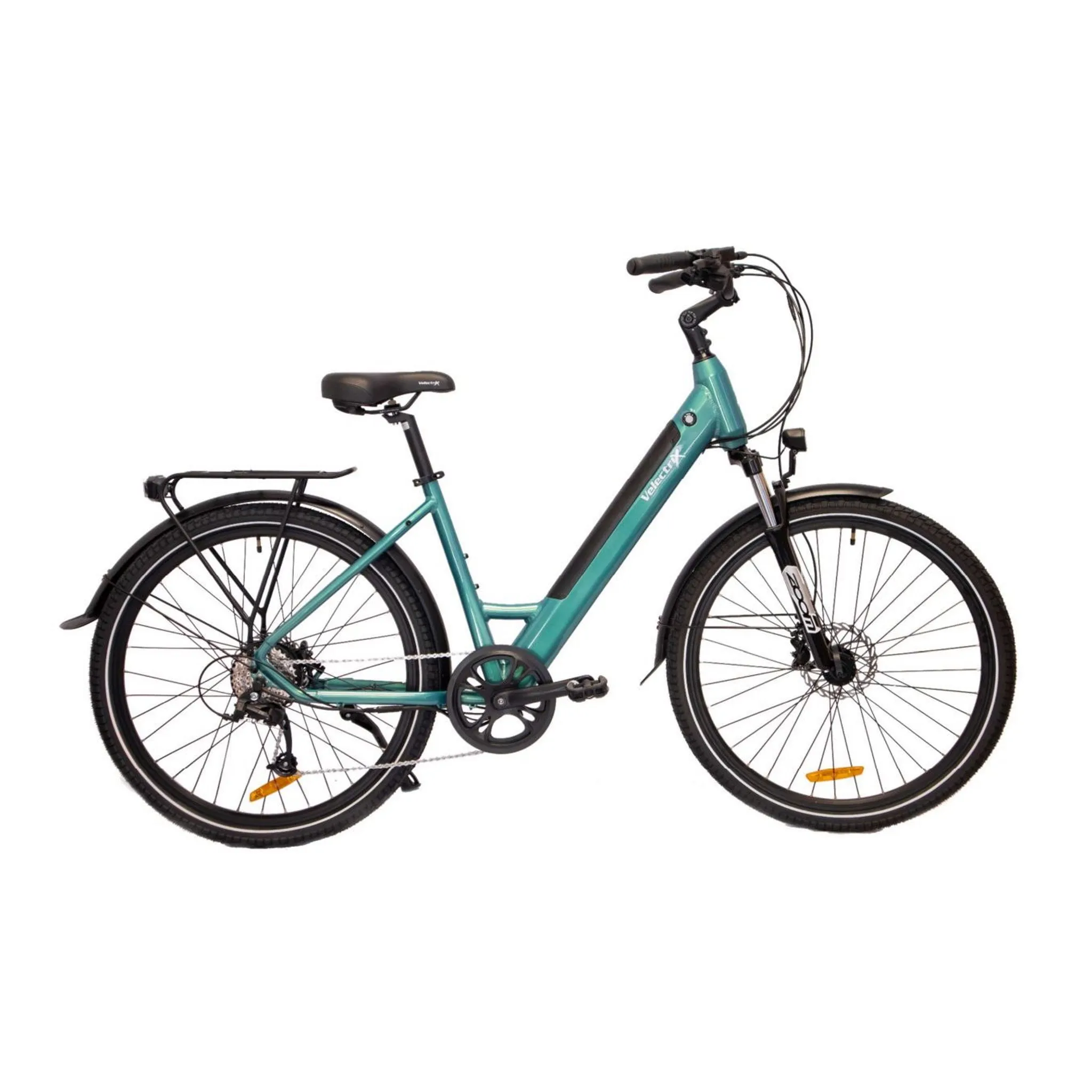 Velectrix Urban  ST Electric City Bike 461Wh Battery Ocean
