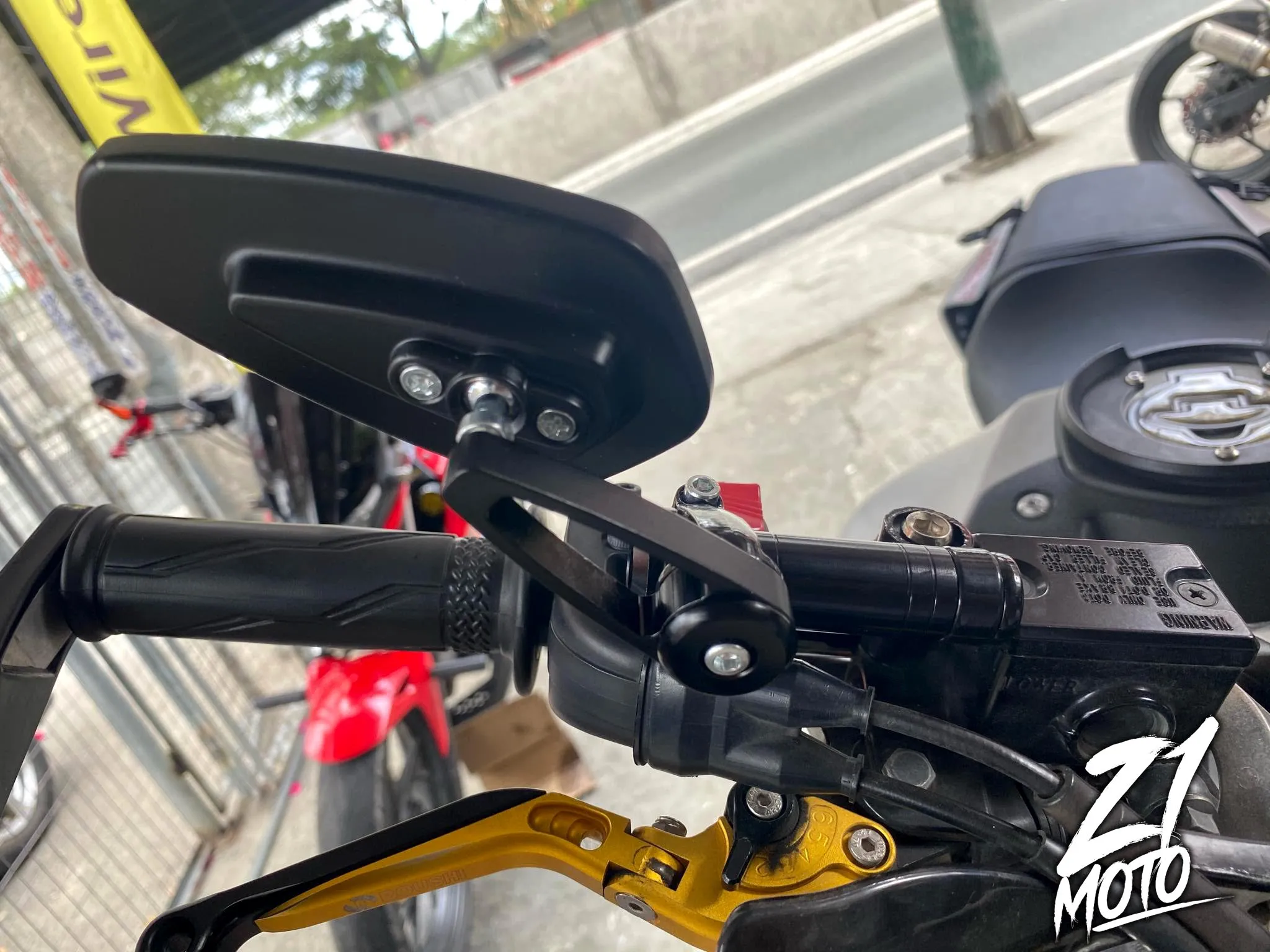Villain Compact Side Mirror (Universal)