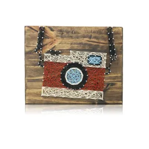 Vintage Camera Mini String Art Kit