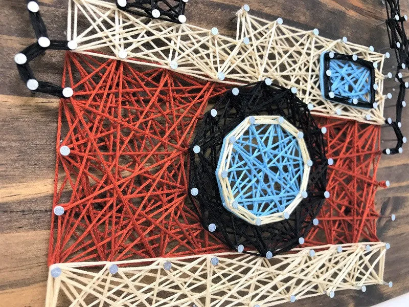 Vintage Camera Mini String Art Kit