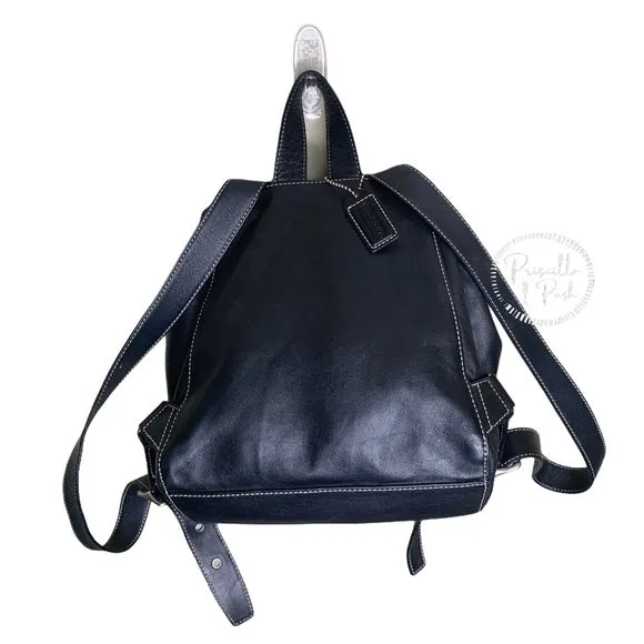 Vintage Coach Black Legacy Backpack Black Leather