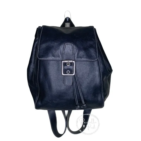 Vintage Coach Black Legacy Backpack Black Leather