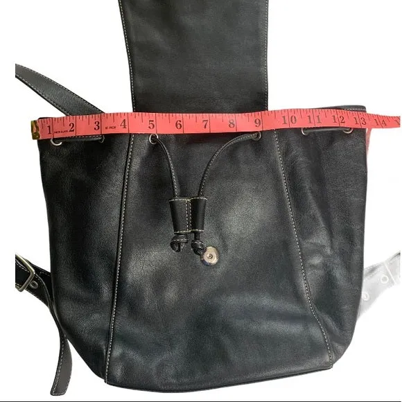 Vintage Coach Black Legacy Backpack Black Leather